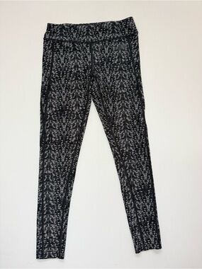 The North Face Black & White Patterned Active Leggings